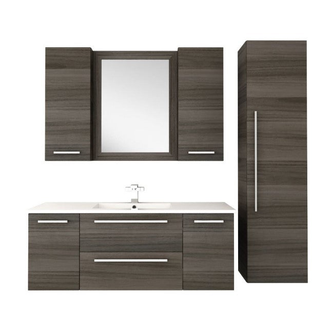Silhouette 48" Wall Mount Bathroom Vanity - Zambukka