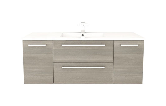 Silhouette 48" Wall Mount Bathroom Vanity - Aria