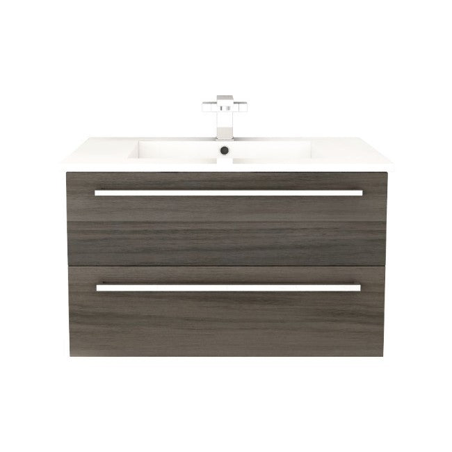 Silhouette 30" Wall Mount Bathroom Vanity - Zambukka