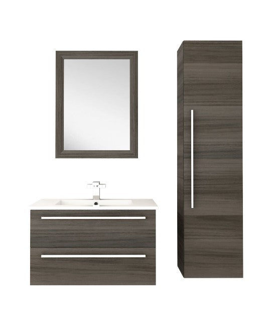 Silhouette 30" Wall Mount Bathroom Vanity - Zambukka