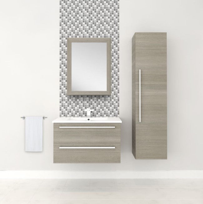 Silhouette 30" Wall Mount Bathroom Vanity - Aria