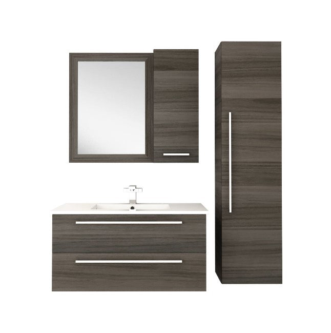 Silhouette 36" Wall Mount Bathroom Vanity - Zambukka