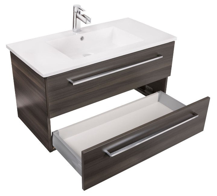Silhouette 36" Wall Mount Bathroom Vanity - Zambukka
