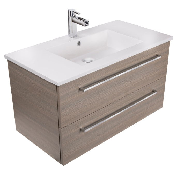 Silhouette 36" Wall Mount Bathroom Vanity - Aria
