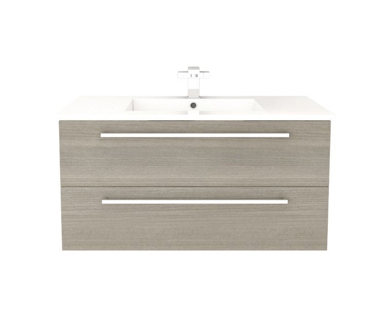 Silhouette 36" Wall Mount Bathroom Vanity - Aria