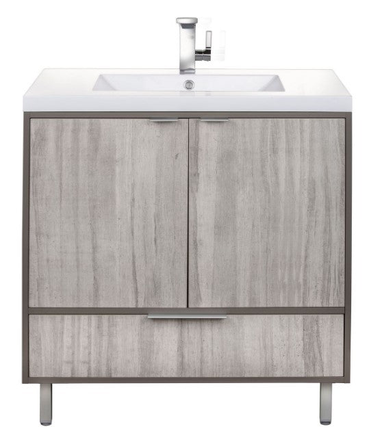 London 36" Freestanding Vanity - Gray