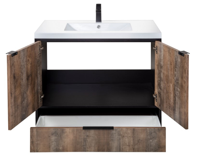 London 36" Freestanding Vanity - Whisky