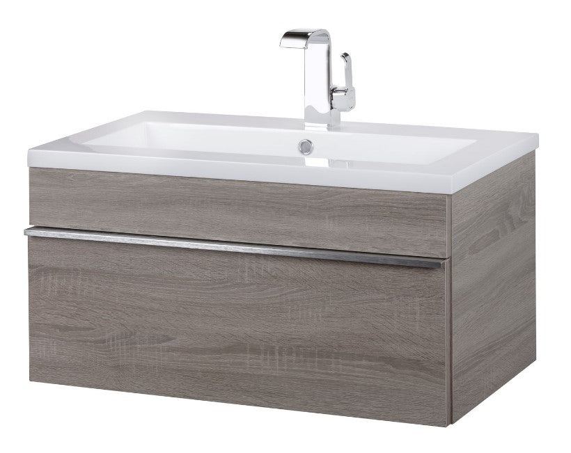 Trough 30" Wall Mount Modern Bathroom Vanity - Dorato