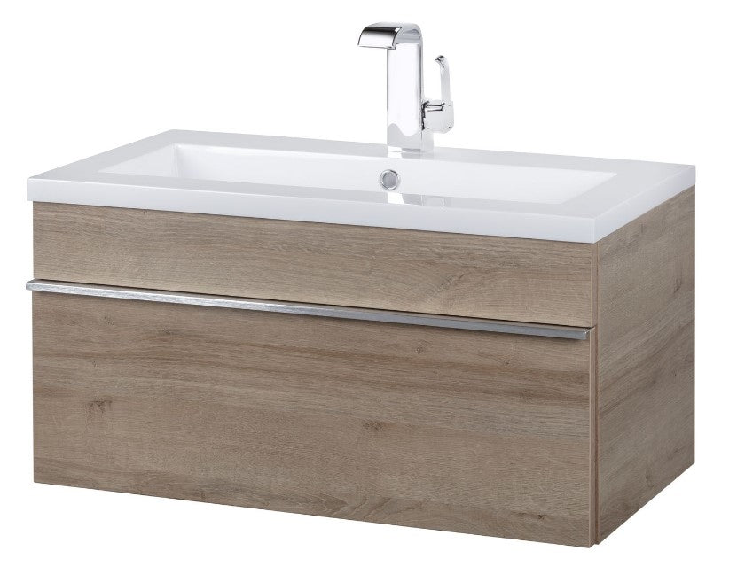Trough 30" Wall Mount Modern Bathroom Vanity - Organic