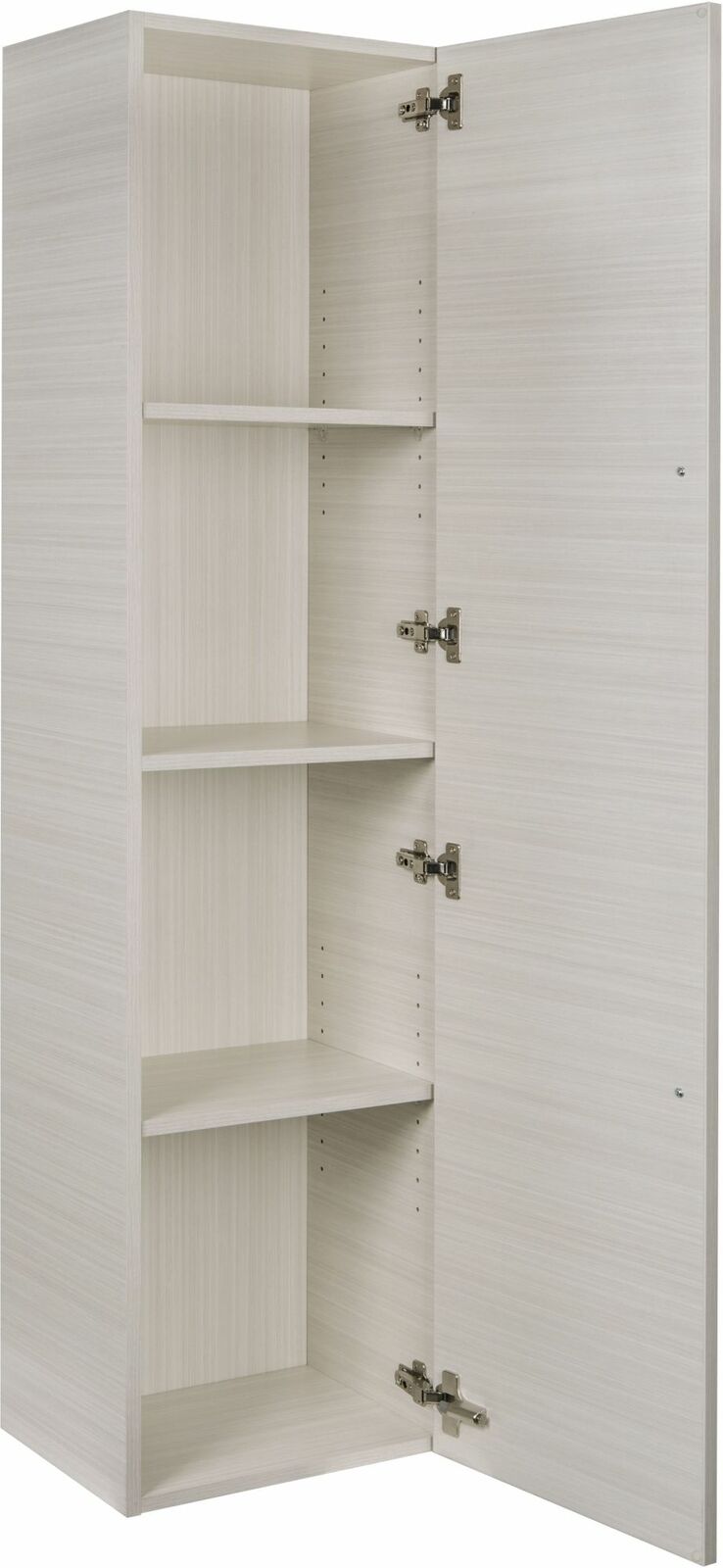 Silhouette 15" x 48" Linen Tower - White Chocolate