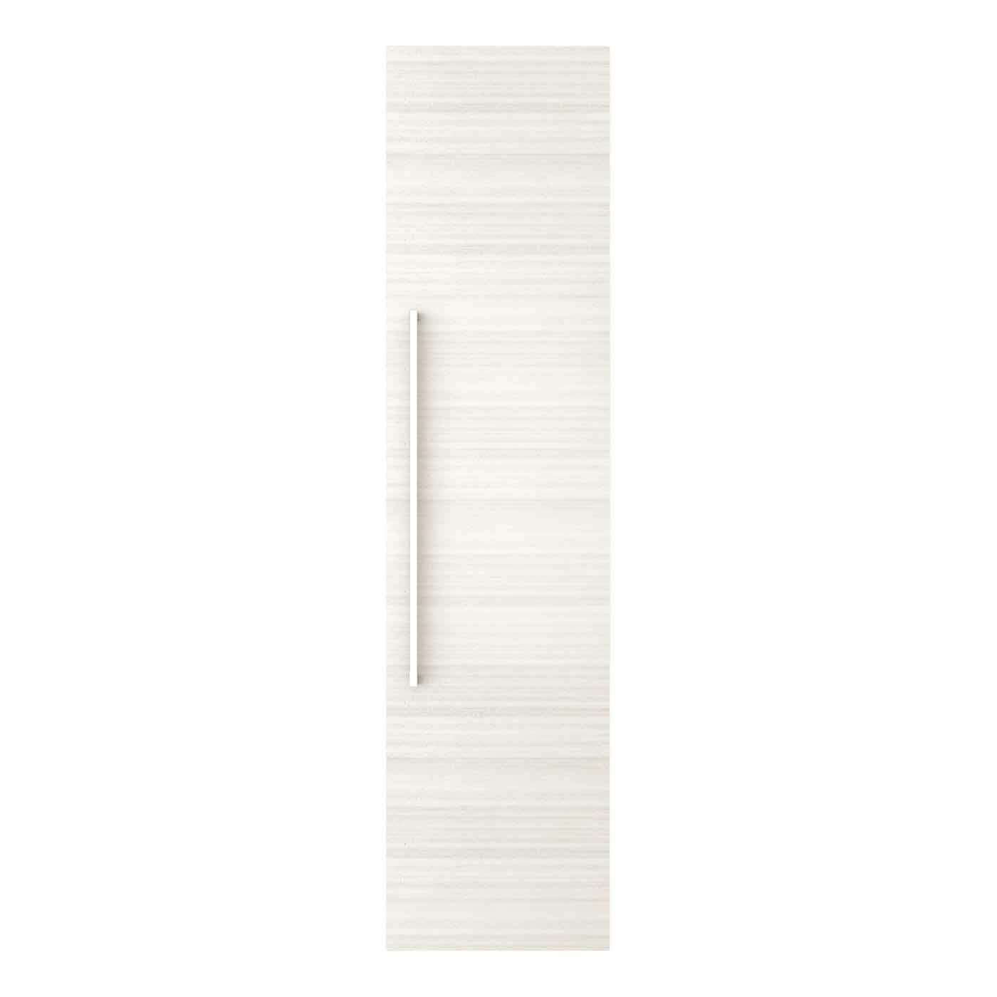 Silhouette 15" x 48" Linen Tower - White Chocolate