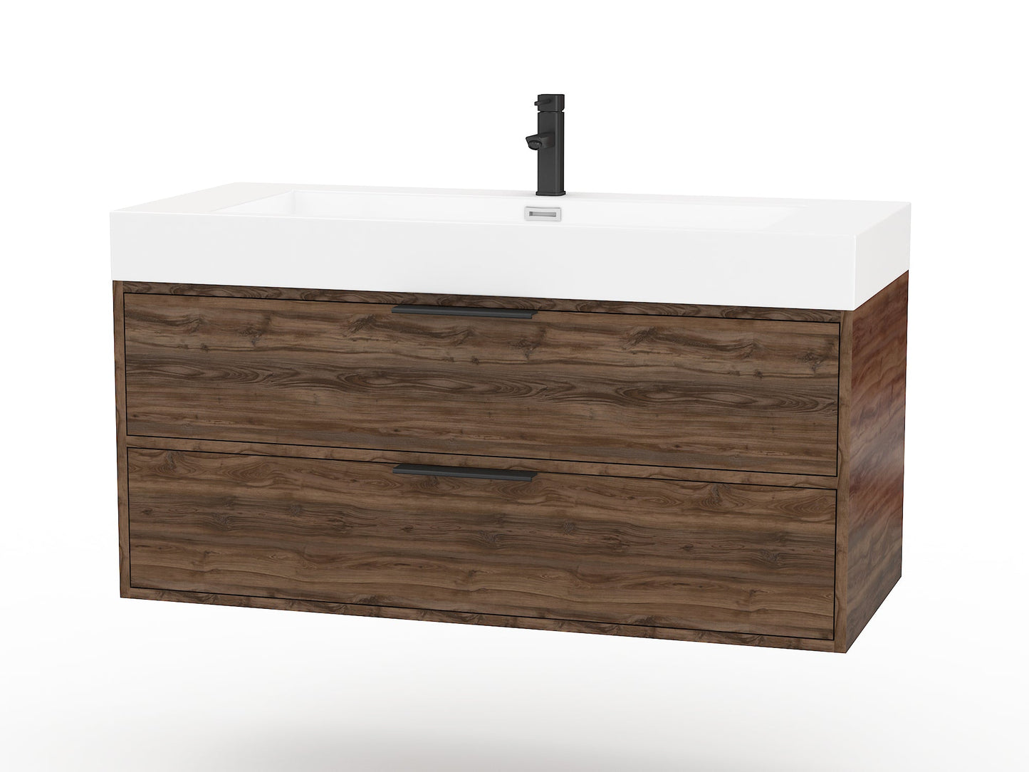 Savoy 42" Modern Wall Mount Vanity - Americana