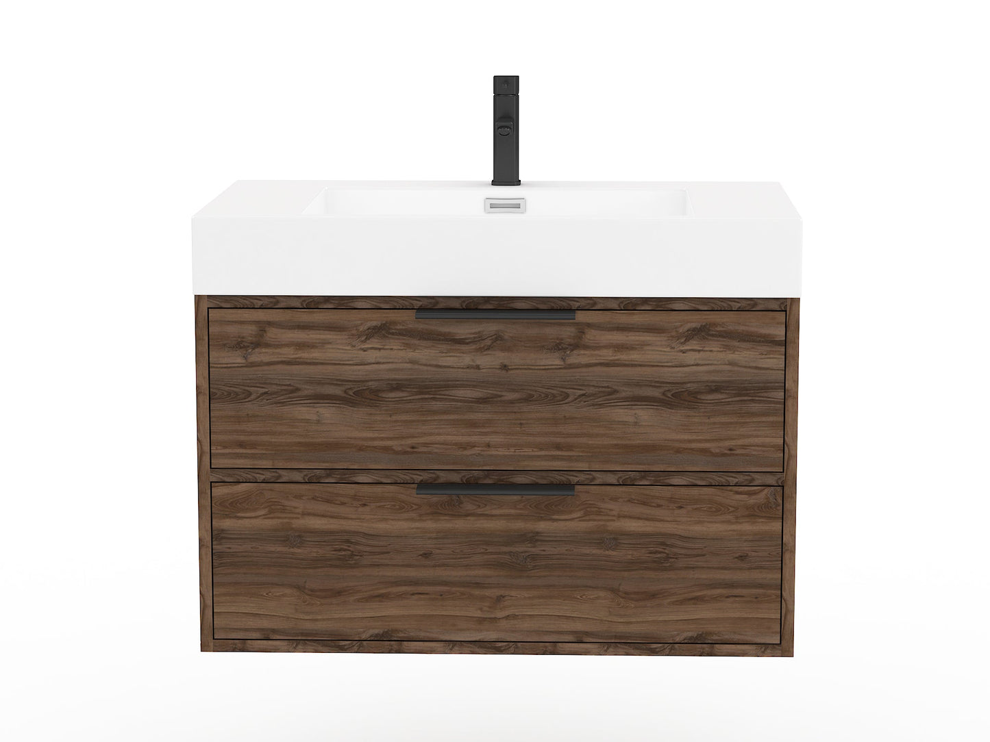 Savoy 30" Modern Wall Mount Vanity - Americana