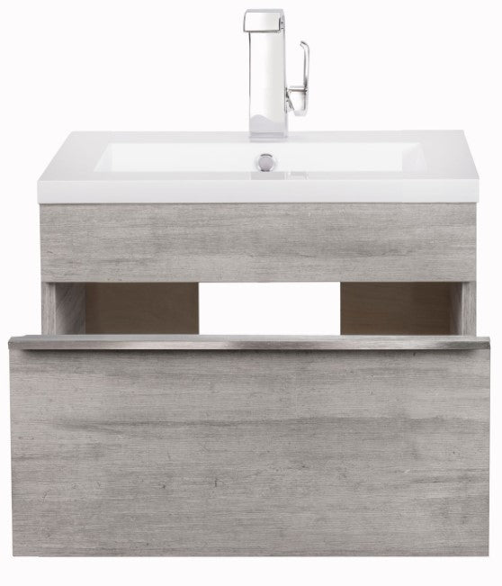 Trough 24" Wall Mount Modern Bathroom Vanity - Soho
