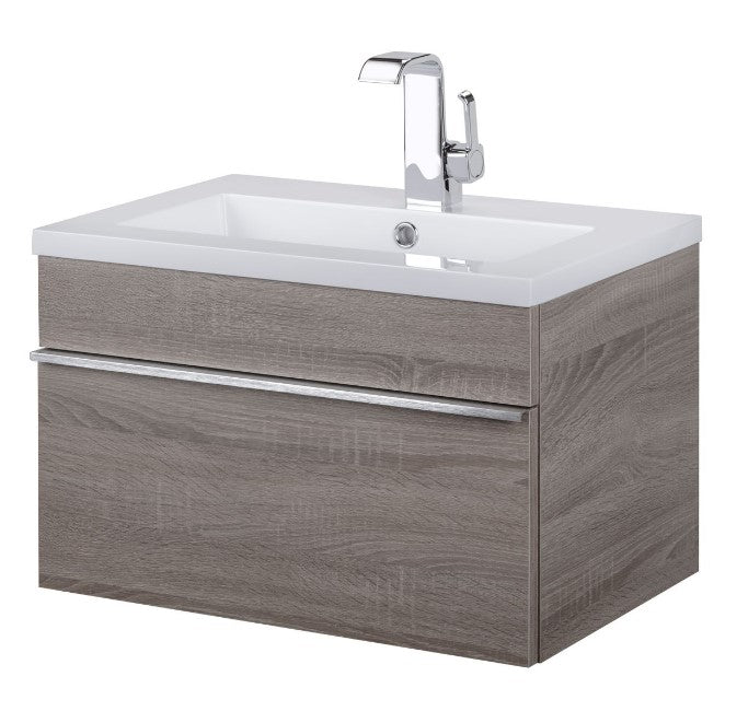 Trough 24" Wall Mount Modern Bathroom Vanity - Dorato