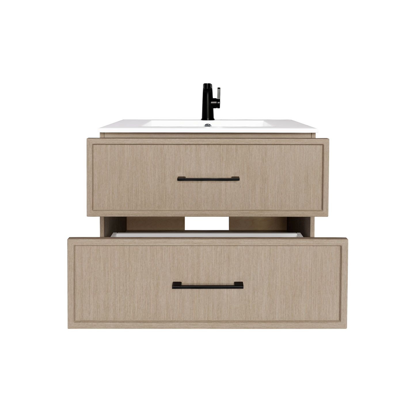 Cassidy 30" Slim Shaker Wall Mount Vanity - Flavia