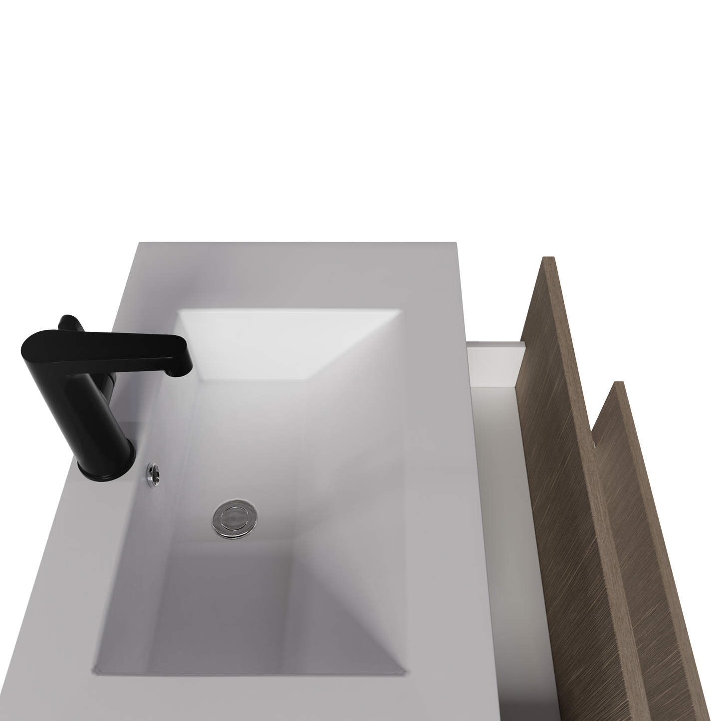 Cassidy 30" Slim Shaker Wall Mount Vanity - Flavia