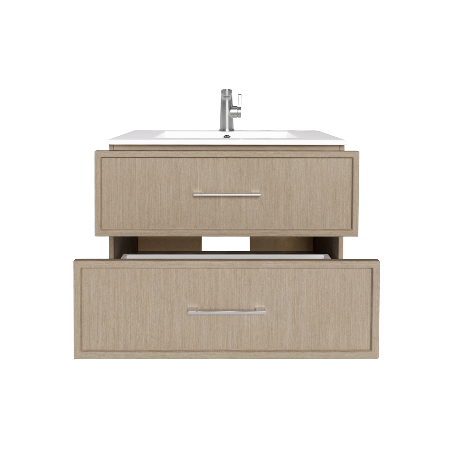 Cassidy 30" Slim Shaker Wall Mount Vanity - Flavia