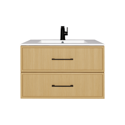 Cassidy 30" Slim Shaker Wall Mount Vanity