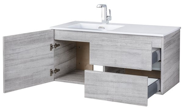 Beachwood 42" Wall Mount Modern Bathroom Vanity - Soho