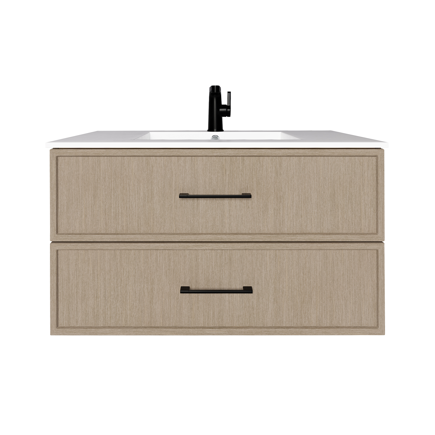 Cassidy 36" Slim Shaker Wall Mount Vanity - Flavia