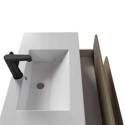 Cassidy 36" Slim Shaker Wall Mount Vanity - Flavia