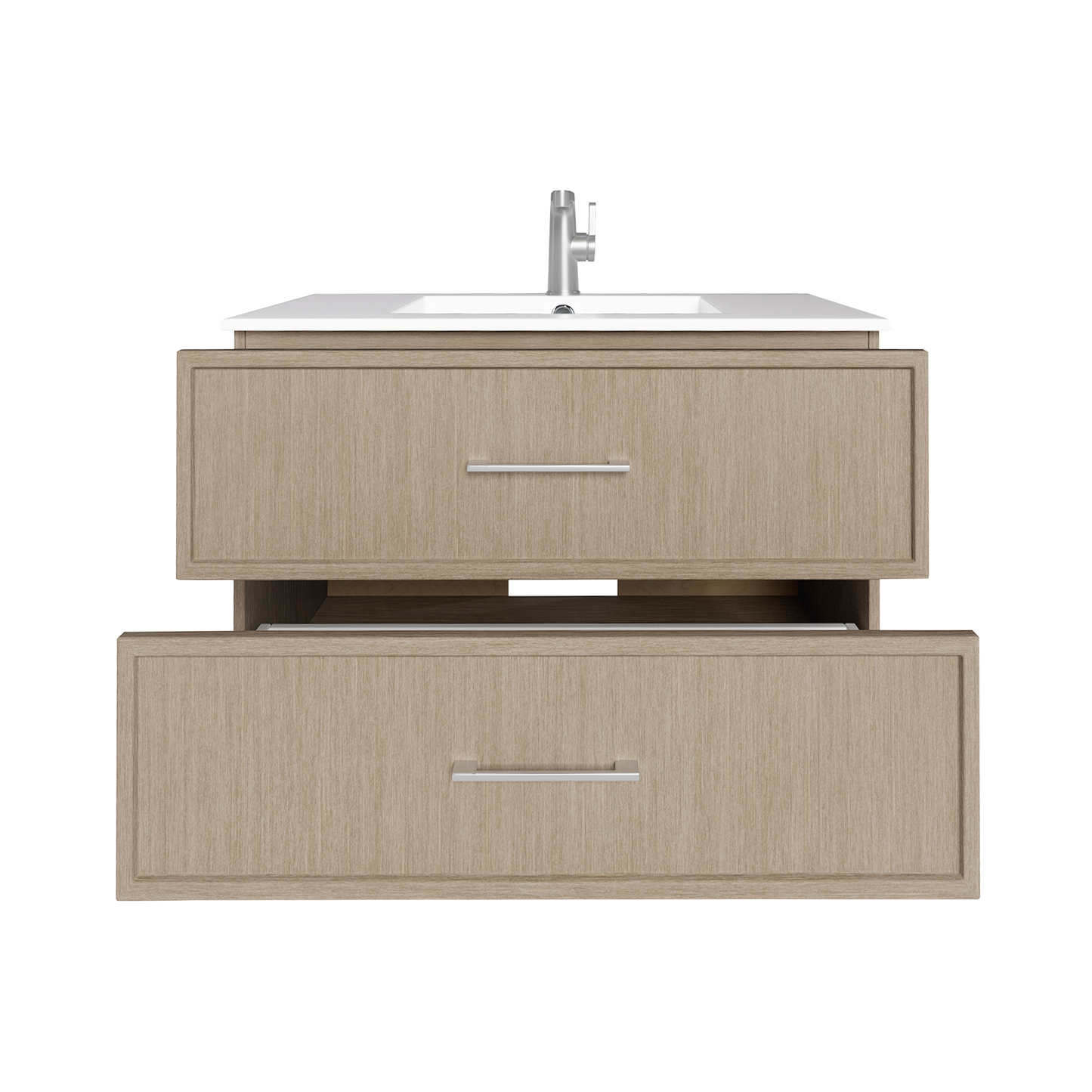 Cassidy 36" Slim Shaker Wall Mount Vanity - Flavia