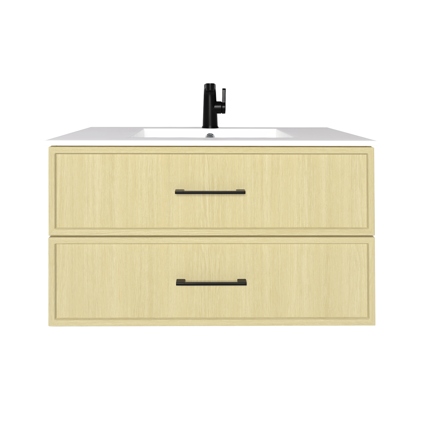 Cassidy 36" Slim Shaker Wall Mount Vanity - Lago