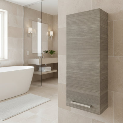 Silhouette 12" W x 30" H Wall Mounted Medicine Cabinet - Aria