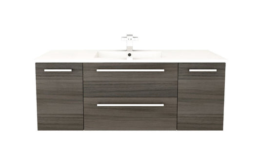 Silhouette 48" Wall Mount Bathroom Vanity - Zambukka