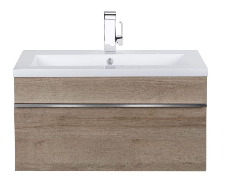 Trough 30" Wall Mount Modern Bathroom Vanity - Organic