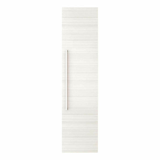 Silhouette 15" x 48" Linen Tower - White Chocolate